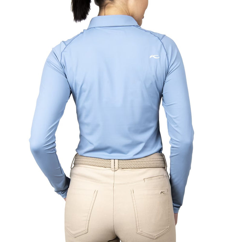 KJUS Women's Scotscraig Long Sleeve Polo - Santorini