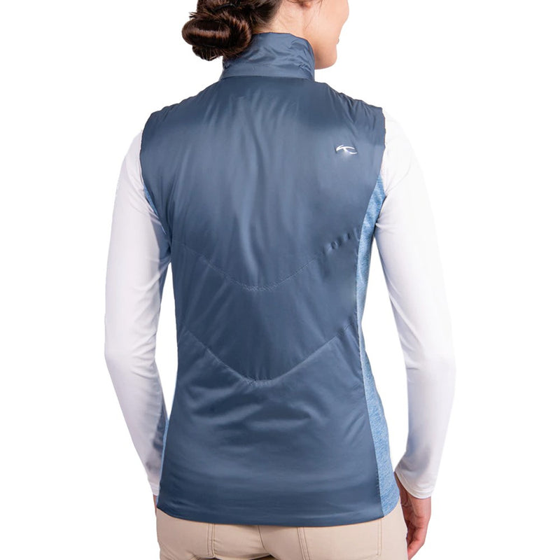 KJUS Women's Radiation Vest - Steel Blue/Blueberry Melange