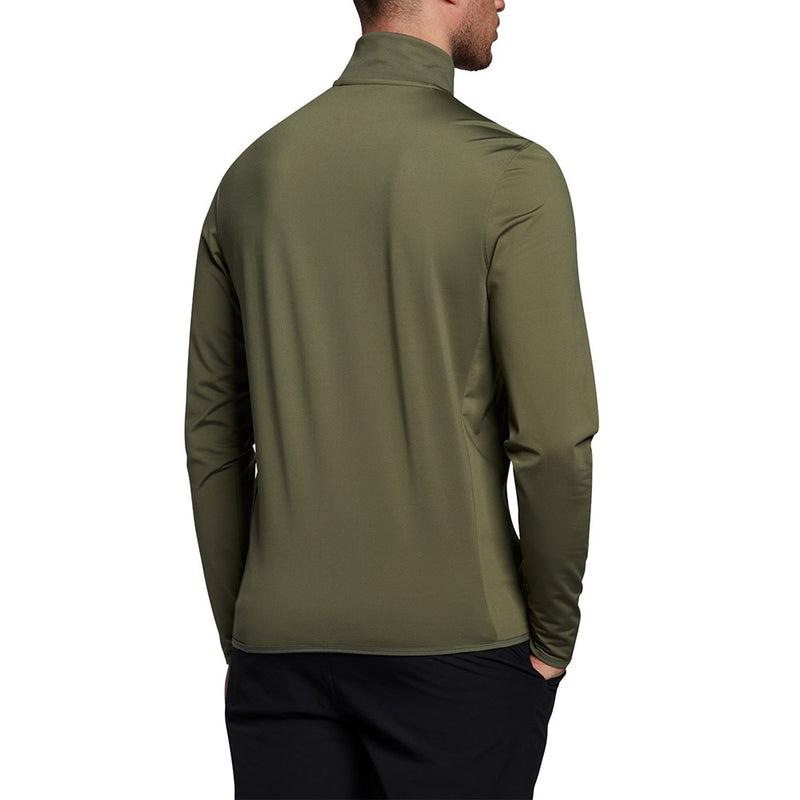 Lyle & Scott Tech 1/4 Zip Midlayer - Cactus Green