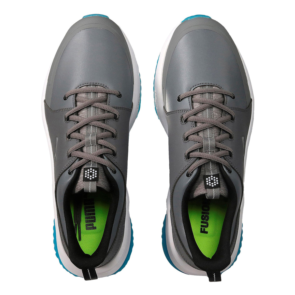 Puma Grip Fusion Pro 3.0 Golfskor - Tyst skugga/Puma Silver/Ibiza Blue