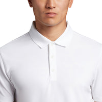 Lyle & Scott Tonal Eagle Golf Tech Polo Shirt - White
