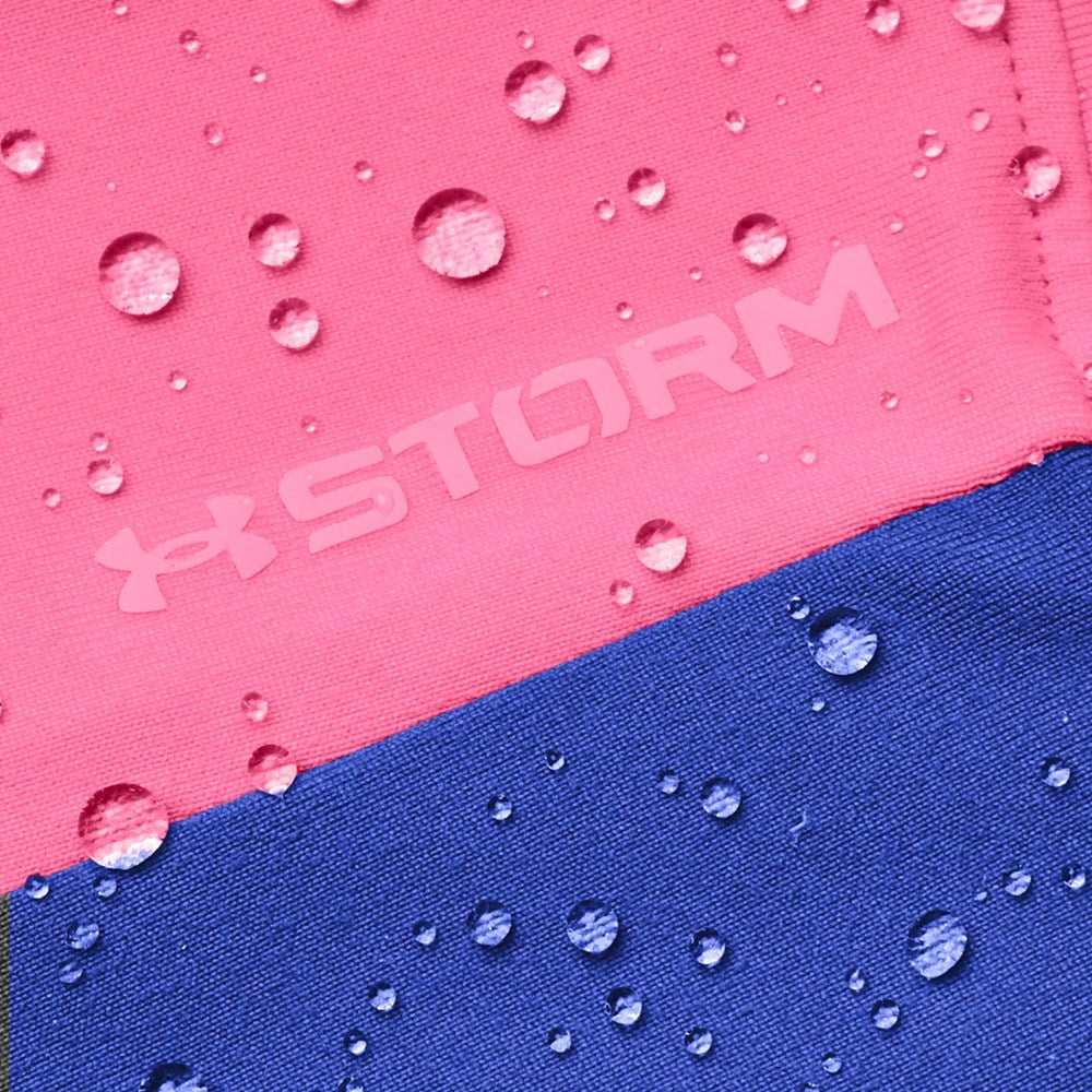 Under Armour Women's Storm Mid -Layer Golf 1/2 Zip - Pink Punk/Versa Blue