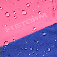 Under Armour Women's Storm Mid -Layer Golf 1/2 Zip - Pink Punk/Versa Blue