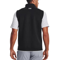 Under Armour Storm Daytona Water Repellent Golf Vest - Black/Reflective