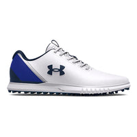 Under Armour Medal 2 breda spiklösa golfskor - White/Academy