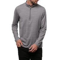 Travis Mathew Havasu 1/4 Zip Pullover - Sleet/Quiet Shade