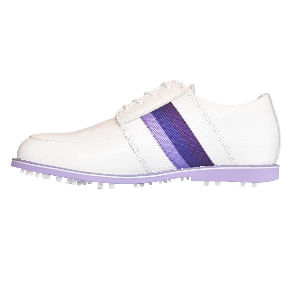 G/Fore Women's Grosgrain Gallivanter Golf Shoes - Snow/Amethyst